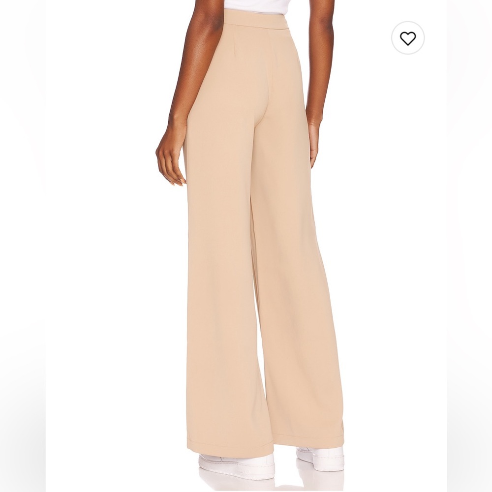 Wide Leg Pant cropped - Tan Color Size XS